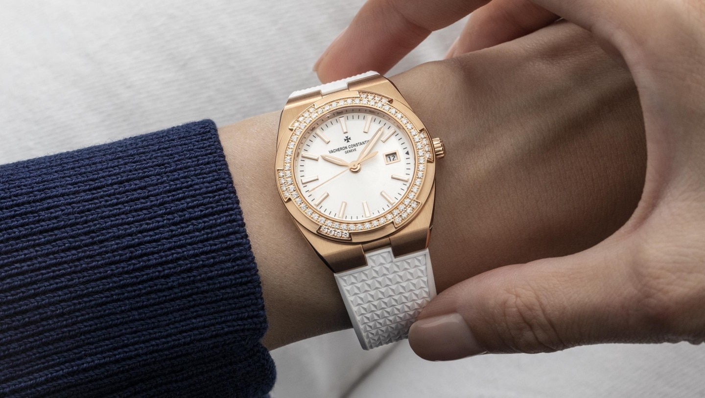vacheron constantin overseas chronograph gold